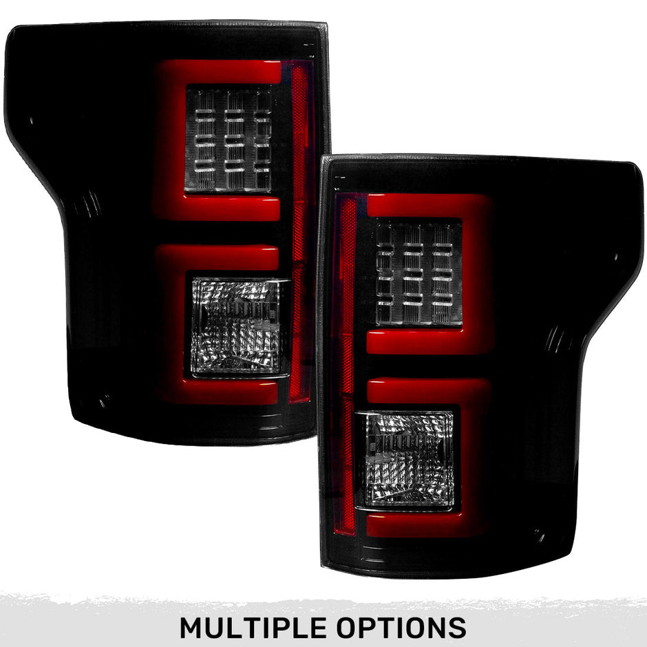 Ford F150 18-20 (Replaces OEM Halogen Style Tail Lights) OLED TAIL LIGHTS - Smoked Lens