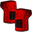 Ford F150 18-20 (Replaces OEM LED Style Tail Lights w/ Blind Spot Warning System) OLED TAIL LIGHTS - Red Lens - Image 2