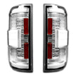 Ford F150 21-23 (Replaces OEM Halogen Style Tail Lights w/ Blind Spot Warning System) OLED TAIL LIGHTS - Clear Lens - Image 2