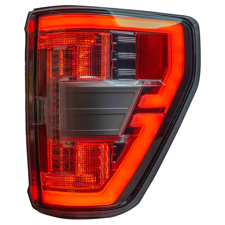 Ford F150 & RAPTOR 21-23 (Replaces OEM LED Style Tail Lights w/ Blind Spot Warning System OLED TAIL LIGHTS - Clear Lens - Image 6