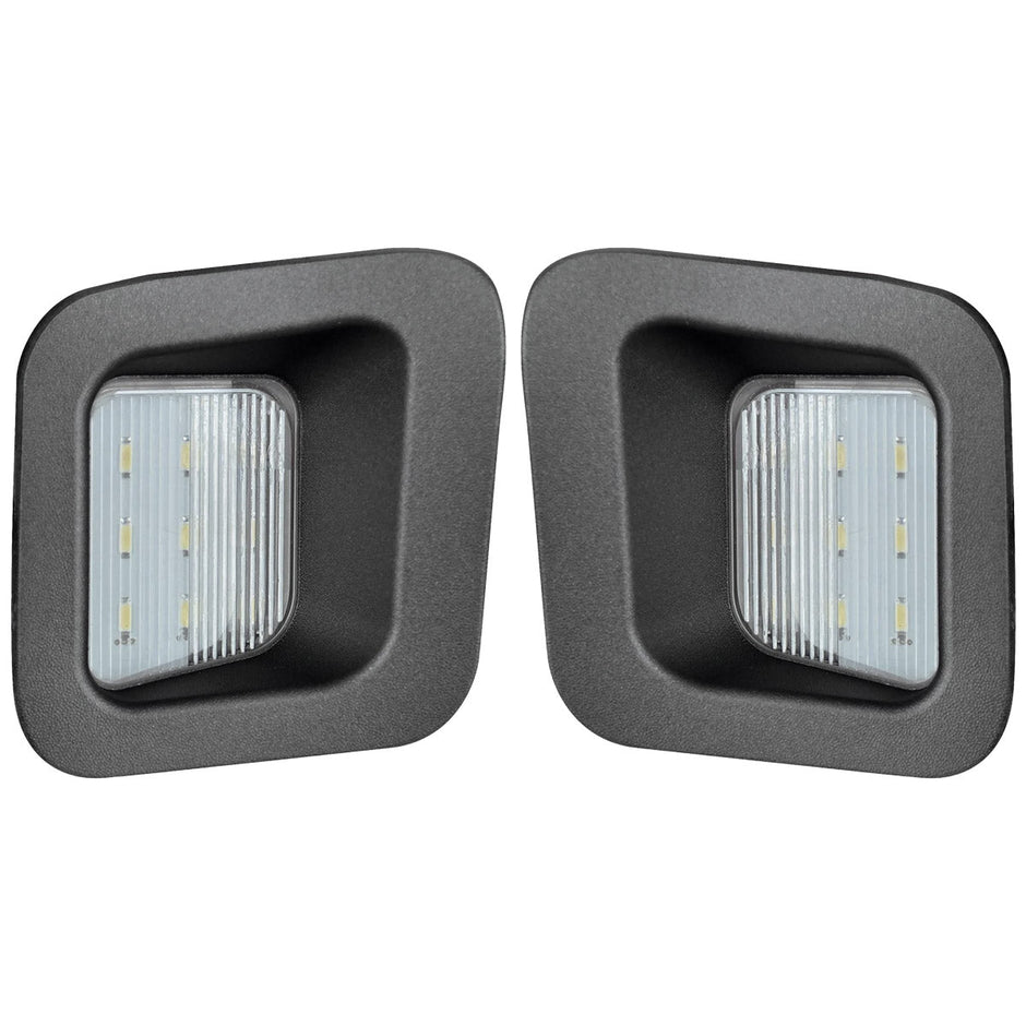 Dodge RAM 1500/2500/3500 03-23 (Classic Body Style Trucks ONLY) Ultra High-Power 3-Watt White LED License Plate Illumination Kit