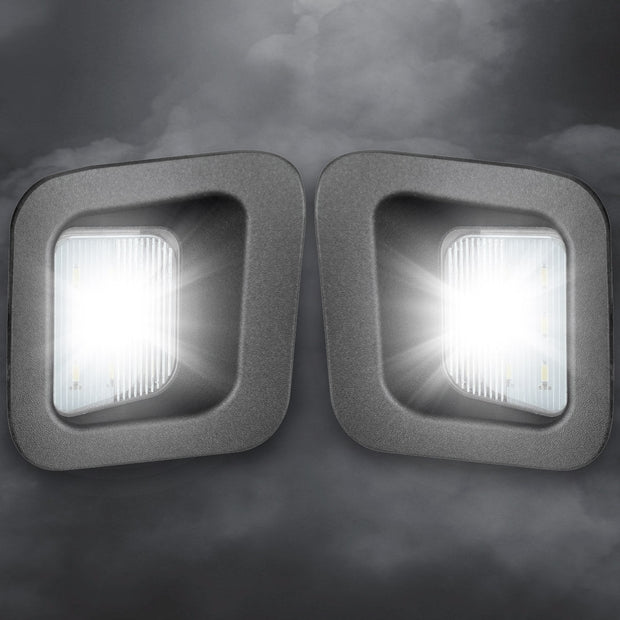 Dodge RAM 1500/2500/3500 03-23 (Classic Body Style Trucks ONLY) Ultra High-Power 3-Watt White LED License Plate Illumination Kit - Image 2