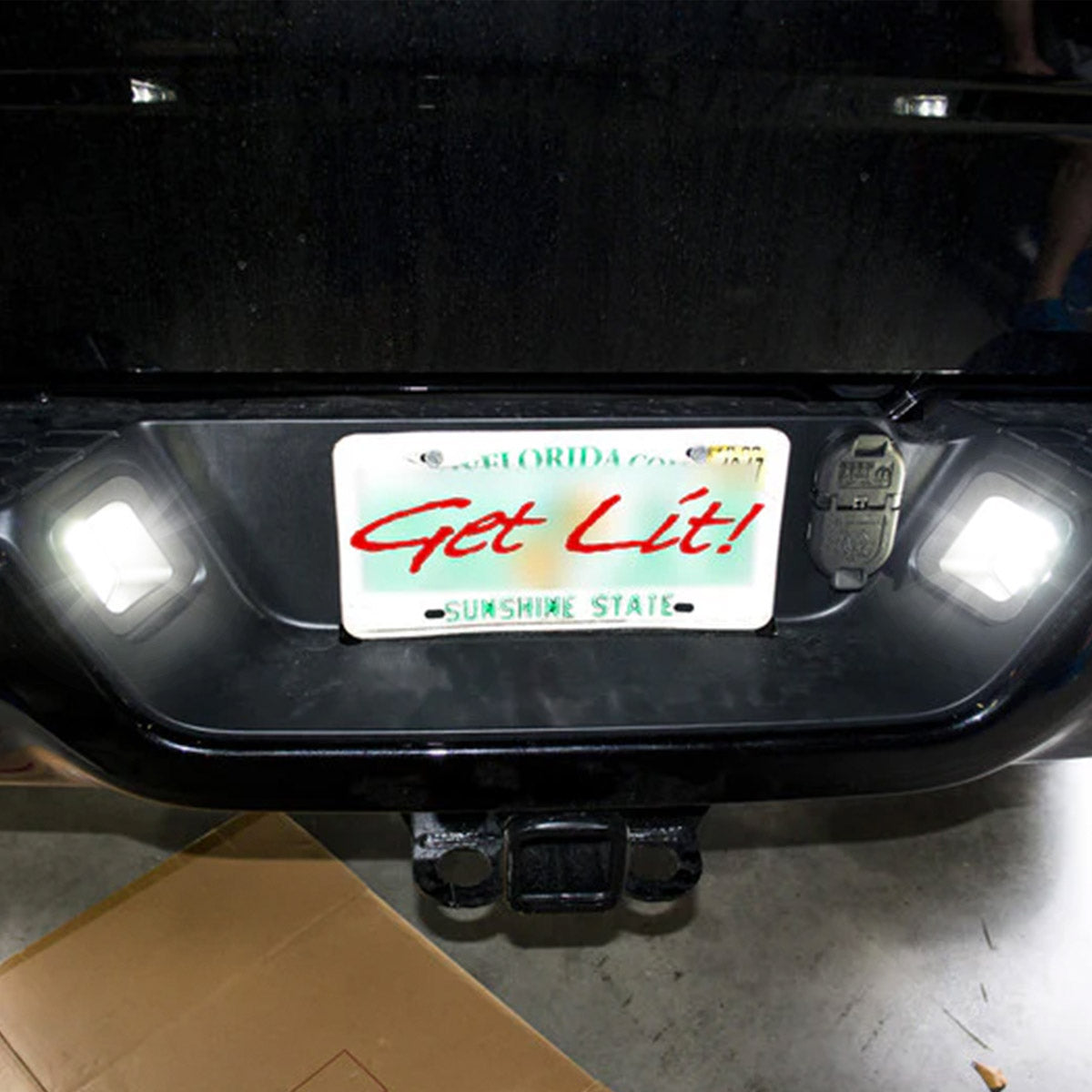 Dodge RAM 1500/2500/3500 03-23 (Classic Body Style Trucks ONLY) Ultra High-Power 3-Watt White LED License Plate Illumination Kit - Image 3