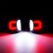 Chevy Silverado & GMC Sierra Trucks 07-13 (2nd GEN Body Style )Ultra High Power 3-Watt White LED License Plate Illumination Kit includes Ultra High Power 3-Watt Red LED Rear Facing Brake & Running Lights - Image 3