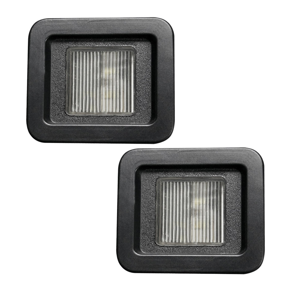 FORD 17-23 SUPERDUTY Ultra High Power 3-Watt White LED License Plate Illumination Kit