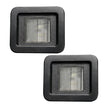 FORD 17-23 SUPERDUTY Ultra High Power 3-Watt White LED License Plate Illumination Kit
