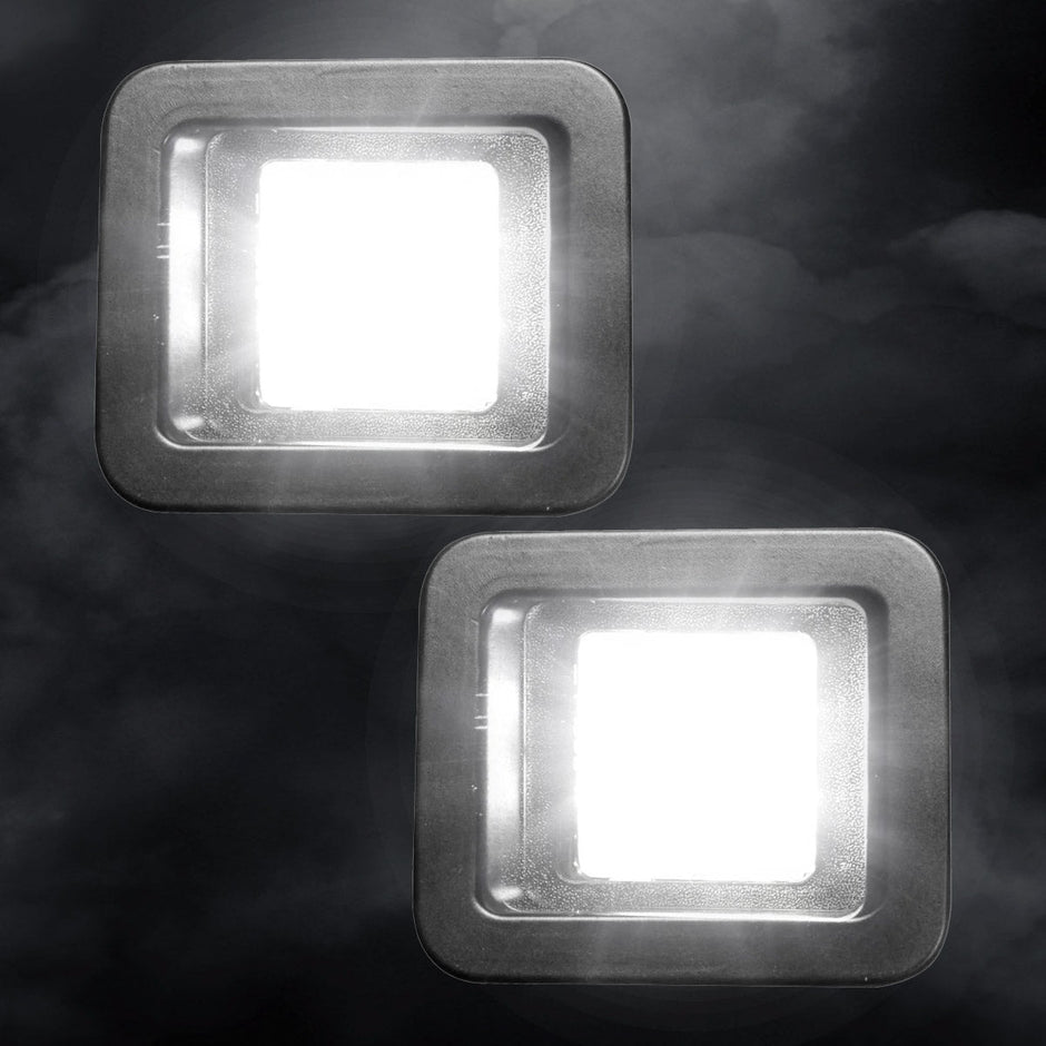 FORD 17-23 SUPERDUTY Ultra High Power 3-Watt White LED License Plate Illumination Kit - Image 2