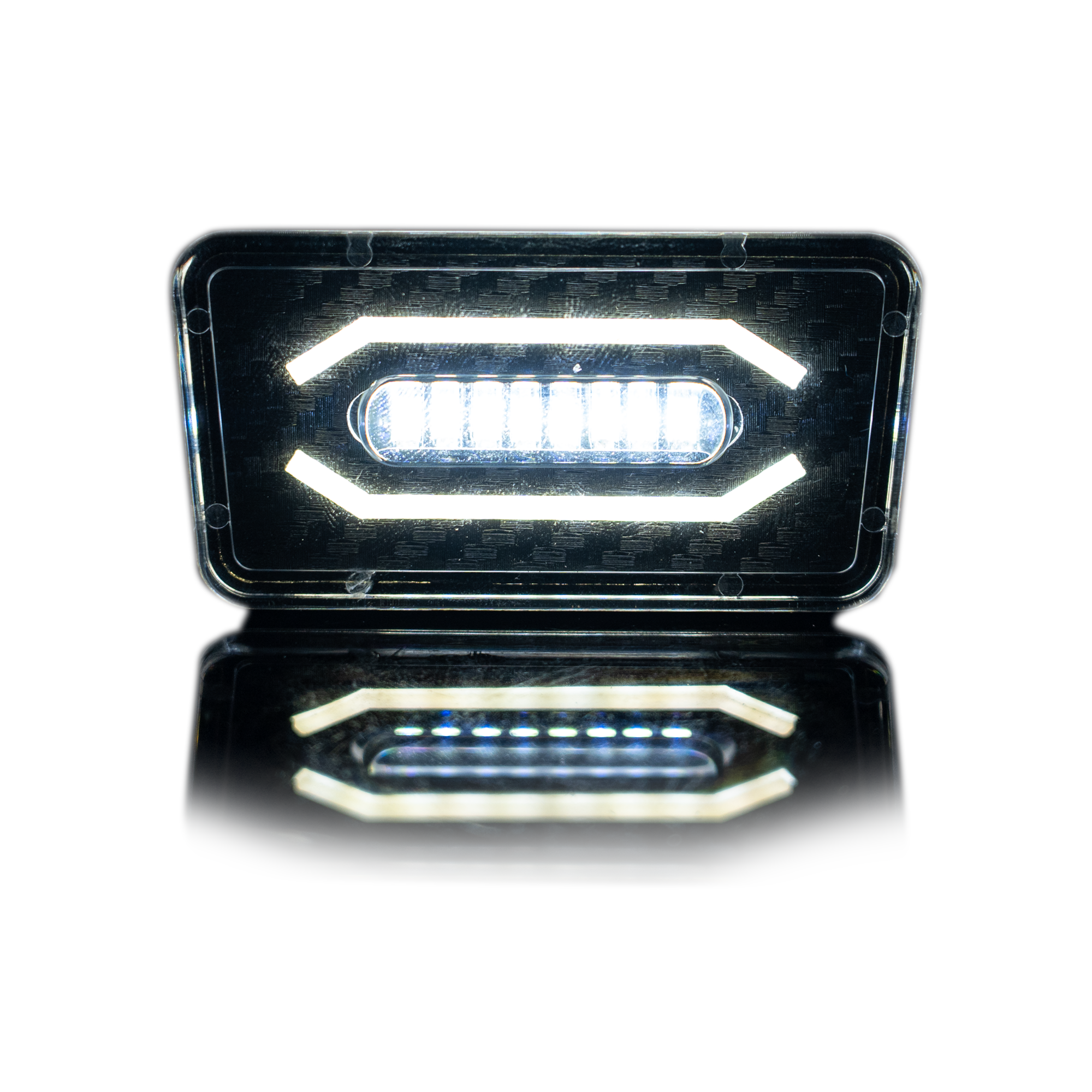 Jeep 18-23 JL Wrangler Ultra High Power 3-Watt White LED License Plate Illumination Kit