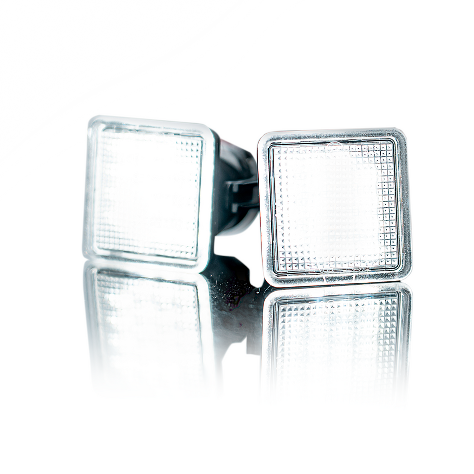 Toyota Tundra 14-21 & Toyota Tacoma 16-23 Ultra High-Power 3-Watt White LED License Plate Illumination Kit