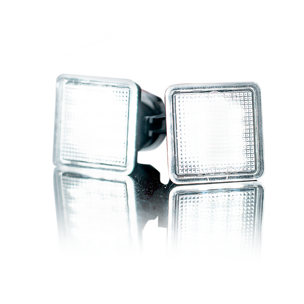 Toyota Tundra 14-21 & Toyota Tacoma 16-23 Ultra High-Power 3-Watt White LED License Plate Illumination Kit