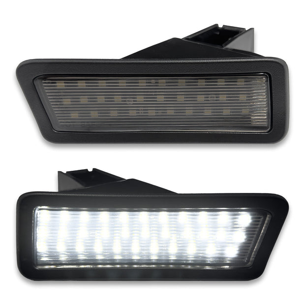 Dodge RAM 1500 19-24 (Does NOT Fit Classic Body Style Trucks) Ultra High-Power 3-Watt White LED License Plate Illumination Kit