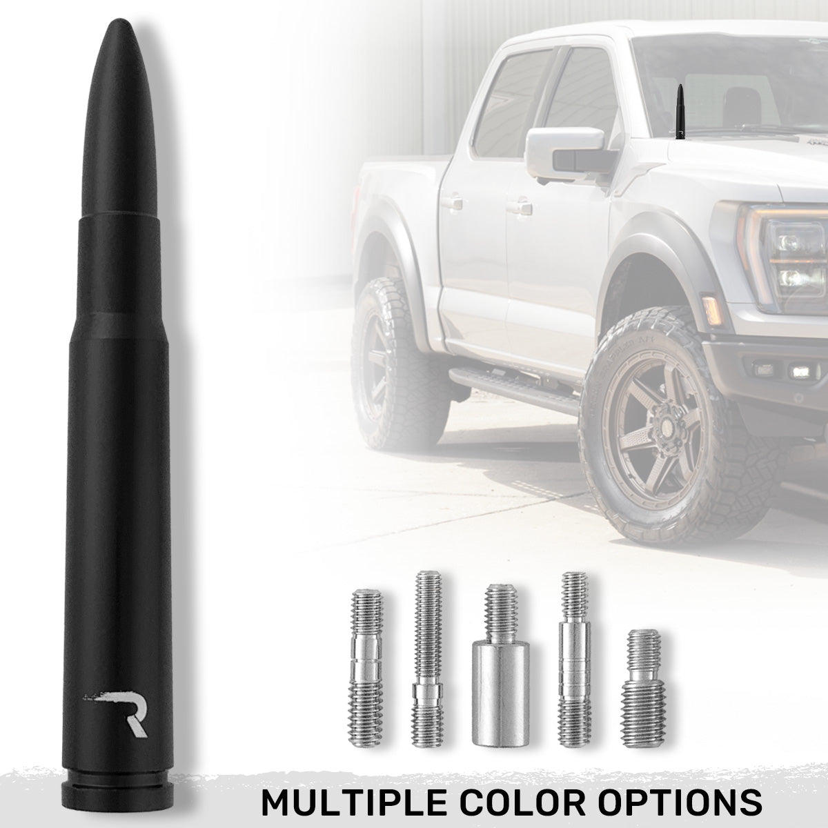 .50 Cal Bullet Shaped Aluminum 5