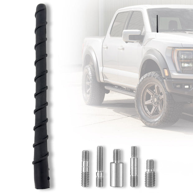 Aluminum 7” Extended Range Antenna - BLACK