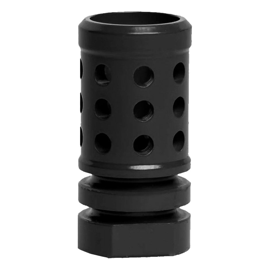 Interchangeable Perforated Hole Design Rifle Barrel Antenna Tip Flash Hider - This interchangeable flash hider barrel tip fits RECON 10