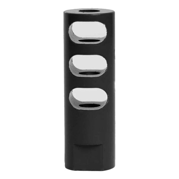 Interchangeable Suppressed Design Rifle Barrel Antenna Tip Flash Hider - This interchangeable flash hider barrel tip fits RECON 10" Rifle Barrel Antennas - BLACK - Image 2