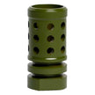 Interchangeable Perforated Hole Design Rifle Barrel Antenna Tip Flash Hider - This interchangeable flash hider barrel tip fits RECON 10