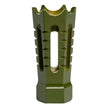 Interchangeable Flared & Spiked Door Breacher Design Rifle Barrel Antenna Tip Flash Hider - This interchangeable flash hider barrel tip fits RECON 10