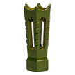 Interchangeable Flared & Spiked Door Breacher Design Rifle Barrel Antenna Tip Flash Hider - This interchangeable flash hider barrel tip fits RECON 10