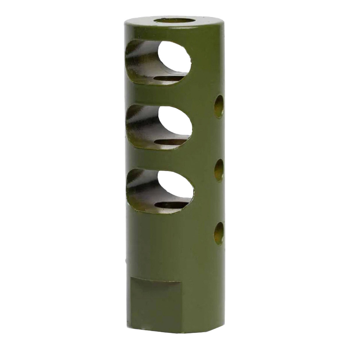 Interchangeable Suppressed Design Rifle Barrel Antenna Tip Flash Hider - This interchangeable flash hider barrel tip fits RECON 10