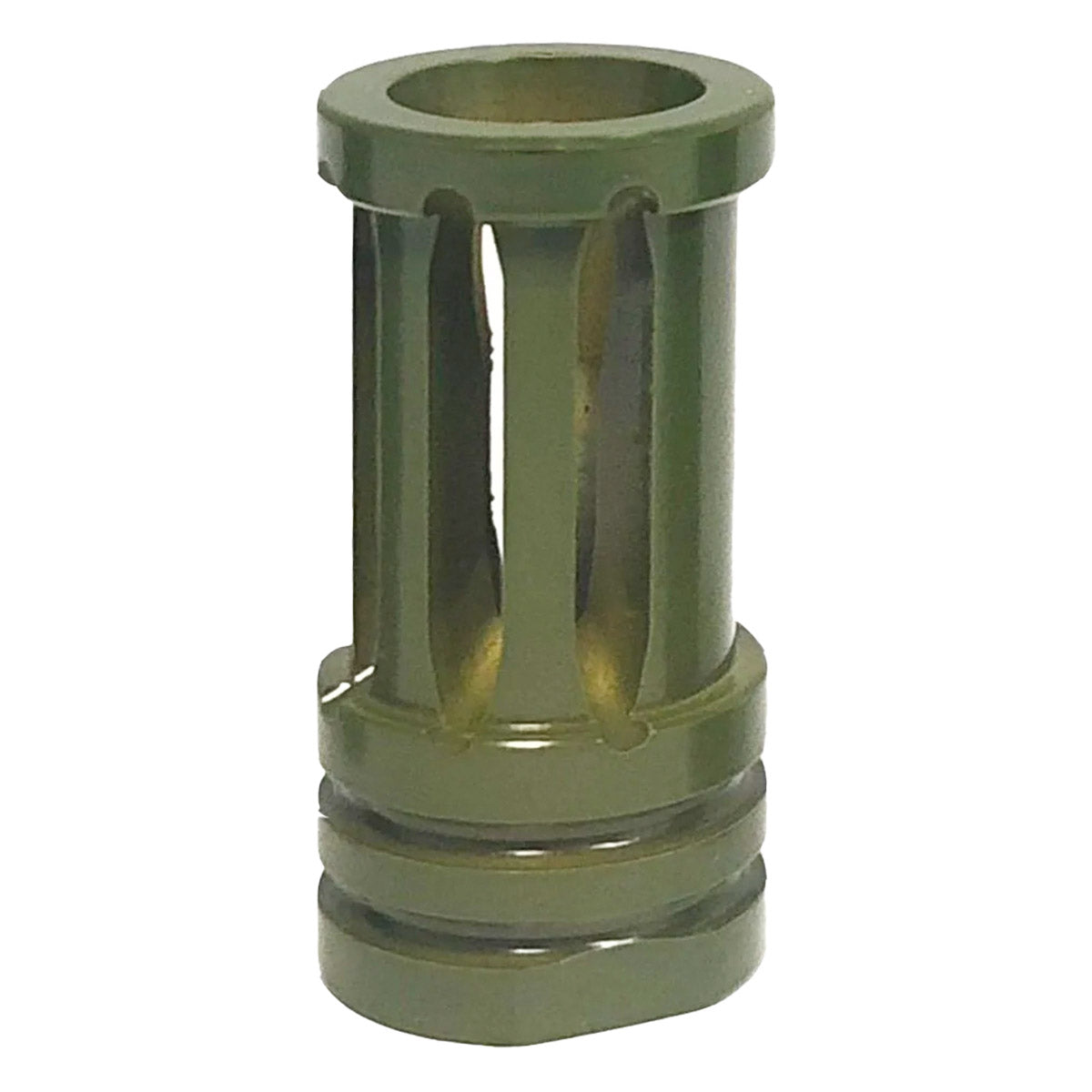 Interchangeable A2 Design Rifle Barrel Antenna Tip Flash Hider - This interchangeable flash hider barrel tip fits RECON 10