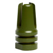 Interchangeable Classic 3-Pronged Design Rifle Barrel Antenna Tip Flash Hider - This interchangeable flash hider barrel tip fits RECON 10