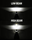(2pcs/Set)2 Inch 80W Bi-LED Projector Lens Fog Light 6000K Hyperboloid Lens Fog Light With High Beam Auxiliary Beam For Toyota