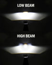 (2pcs/Set)3.5 inch 132W Hyperbolic Rectangular Bi-LED Projector Lens Headlight K9 Series, Retrofit Cutting Installation-K9 Bi-Lens projector