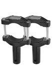 Universal Spotlight Tube Clamp Mount Bracket 20-56mm | Pair