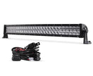 22 Inch-52 Inch 5D Series Straight/Curved Combo Beam Double Row LED Light Bar for Ford Bronco