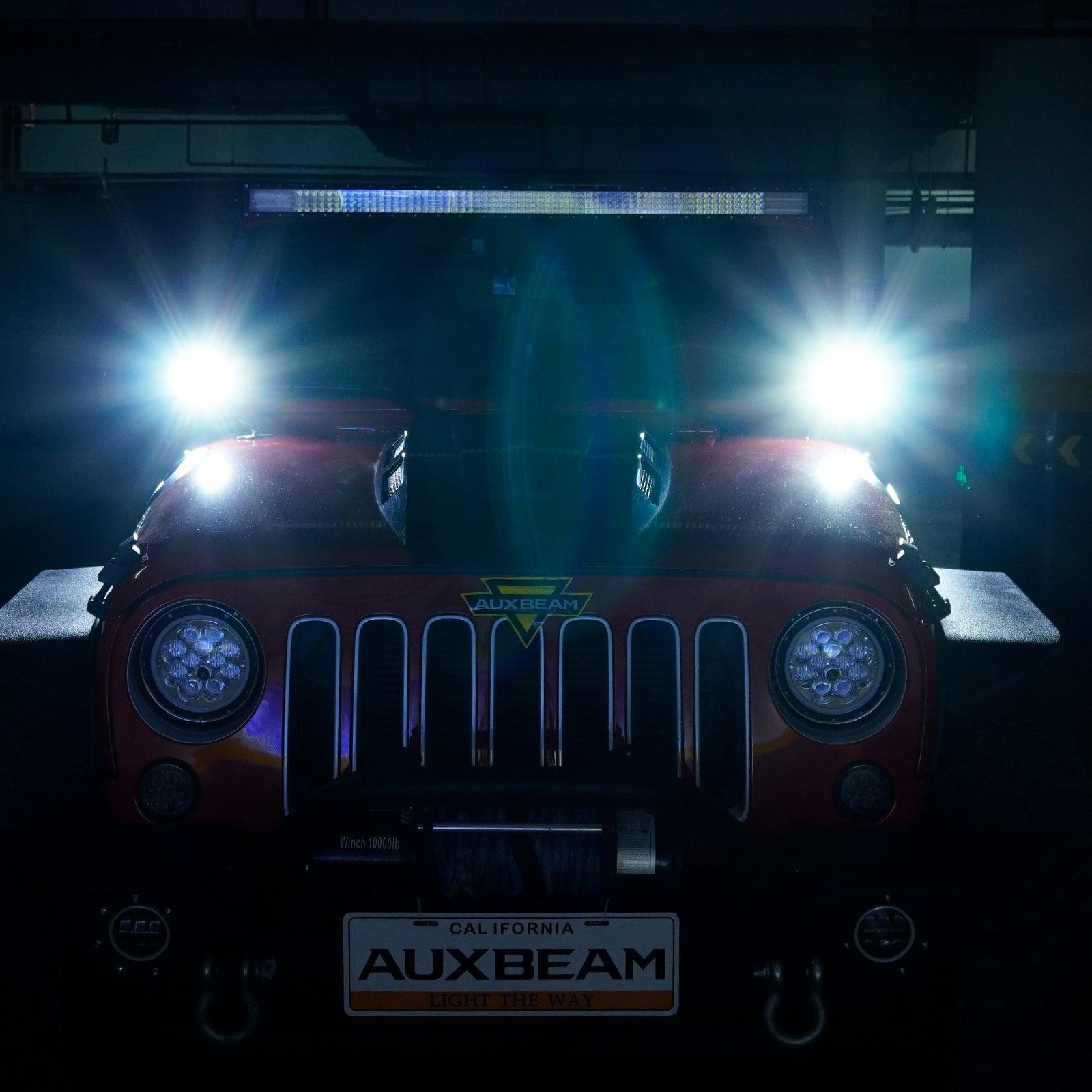 P4 Series | 4 Inch 90W Round LED Driving Lights Spot White Pod Lights