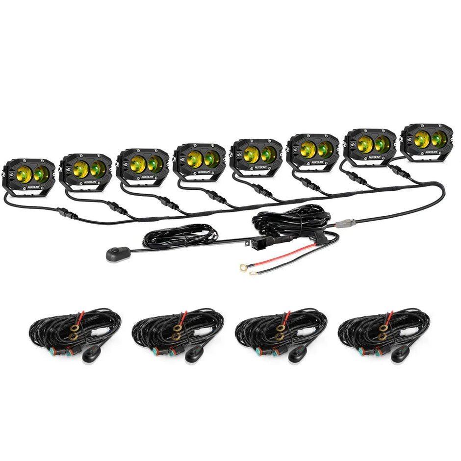 R4 Series | 4 Inch 60W LED Pods Amber Spot Driving Light