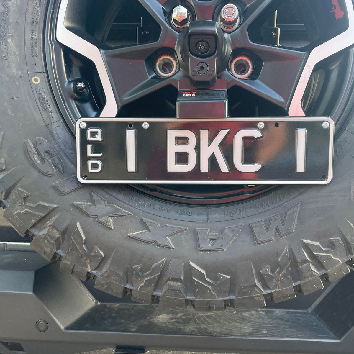 Tough Toys Rear License Plate Relocation Bracket Suitable For 2018+ Jeep Wrangler JL & JLU