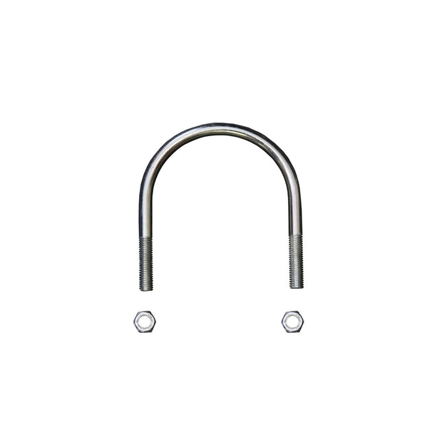 U-Bolt Round 0.375 Inch Diameter 3.75 Inch ID Width 4.5 Inch ID Length Incl. Nuts Skyjacker