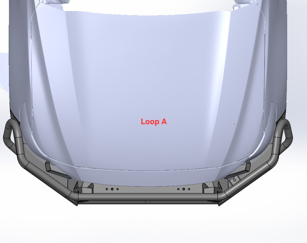 SLX Recon Bull Bar, Suitable For Mazda BT50 Face lift 2025 to current Triple loop