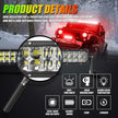 New 22 Inch V-PRO Series Straight RGBW Color Changing Off Road Led Light Bar