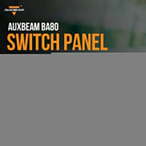 6/8 Gang LED Switch Panel, Off Road Light Controller