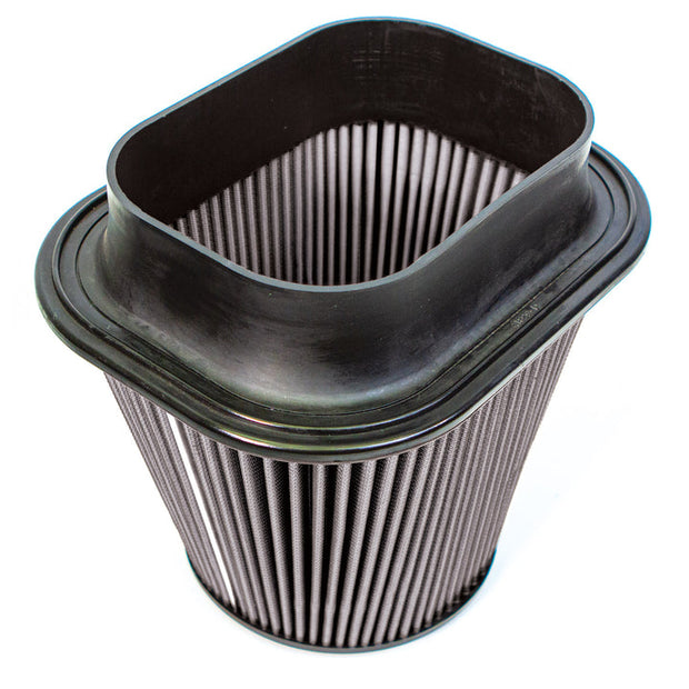 Ram-Air Dry Filter for 17-19 Ford Super Duty 6.7L and 20-24 Chevy/GMC 2500/3500 6.6L Duramax Banks Power