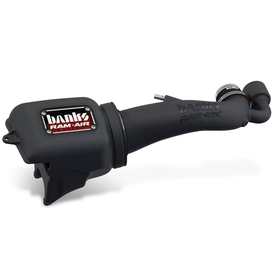 Ram-Air Intake System Oiled Filter for 18-25 Jeep Wrangler JL 3.6L and 20-25 Gladiator 3.6L Banks Power
