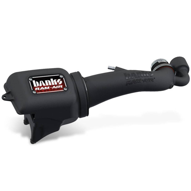 Ram-Air Intake System Oiled Filter for 18-25 Jeep Wrangler JL 3.6L and 20-25 Gladiator 3.6L Banks Power