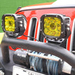 5 Inch 110W White/Amber Spot Light LED Driving Lights for Dodge Ram 1500/2500/3500