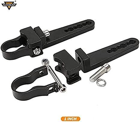 (2PCS/SET) LIGHT BAR MOUNTING BRACKET KIT 1 INCH BULL BAR ROLL CAGE CLAMPS MOUNT CLAMPS UNIVERSAL HOLDER KITS FOR L