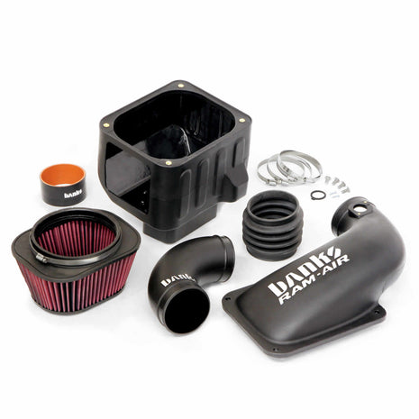 Ram-Air Cold-Air Intake System Oiled Filter 11-12 Chevy/GMC 6.6L LML Banks Power
