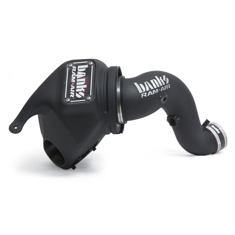 Ram-Air Cold-Air Intake System Oiled Filter 2013-2018 6.7L Cummins Diesel Banks Power