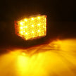 V-MAX Series 4/5/7 Inch LED Pod Lights Dark Amber Cover Light Shield Cover