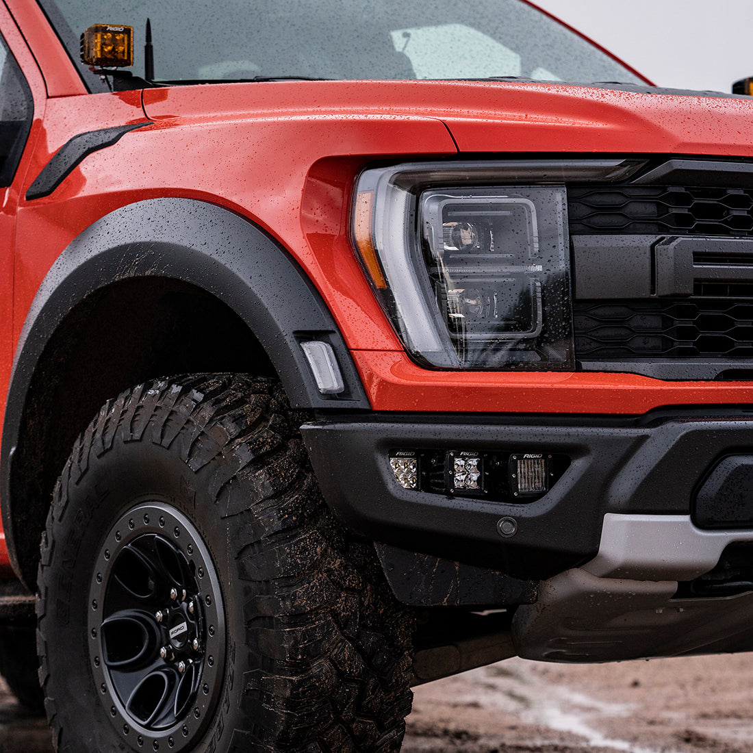 2021-Present Ford Raptor Triple Fog Light Kit RIGID Industries ...