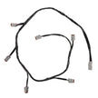 V-max Series 6Pcs Side Shooter Pod Lights with Power Harness