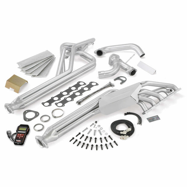 Banks Torque Tube Exhaust Header System w/AutoMind Programmer 11-15 Ford 6.8L Class-A Motorhome (49196)