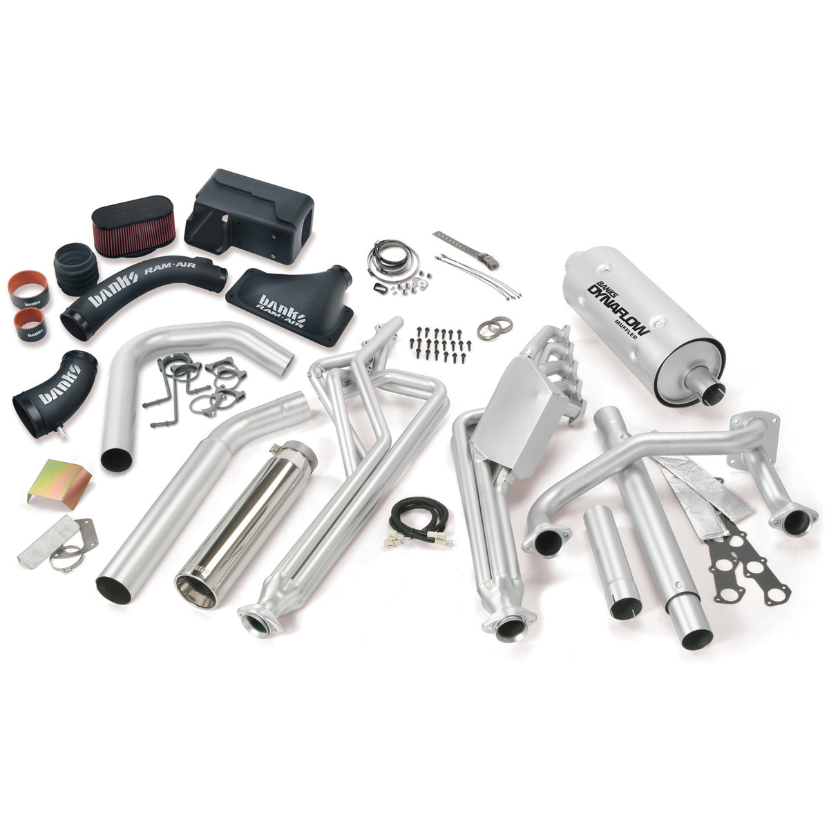 Banks PowerPack Bundle Complete Power System 06-10 Ford 6.8 Class-A Motorhome Left Exit (49377)