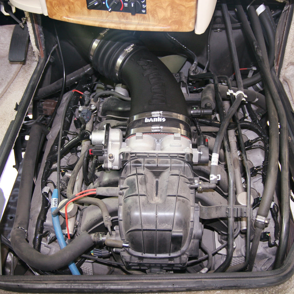 Banks PowerPack Bundle Complete Power System w/AutoMind Programmer 11-15 Ford 6.8L Class-A Motorhome Left Exit (49381)