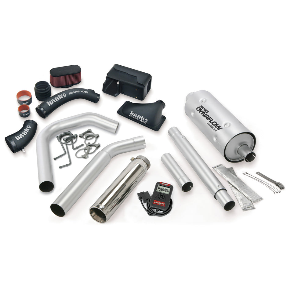 Banks Stinger Bundle Power System w/AutoMind 06-15 Ford 6.8 Class-A Motorhome Right Exit (49492)